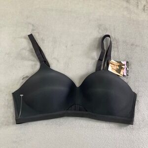 Maidenform Modern Wireless Bra Black Lightly Lined Convertible Straps SN1257 2XL